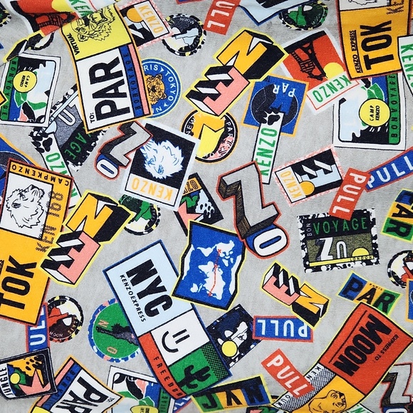 🔥ABSOLUTE FINAL💲⬇️KENZO KIDS Boys' Grey Cotton Sweatshirt, Size 10 (8)~EUC - Picture 3 of 5